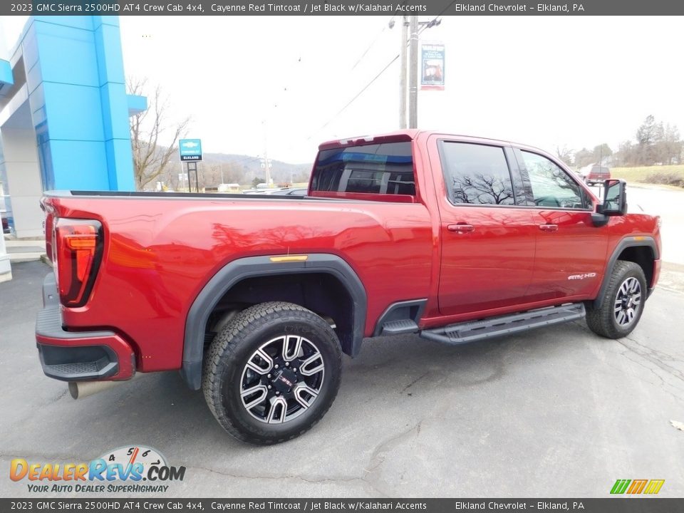 2023 GMC Sierra 2500HD AT4 Crew Cab 4x4 Cayenne Red Tintcoat / Jet Black w/Kalahari Accents Photo #8