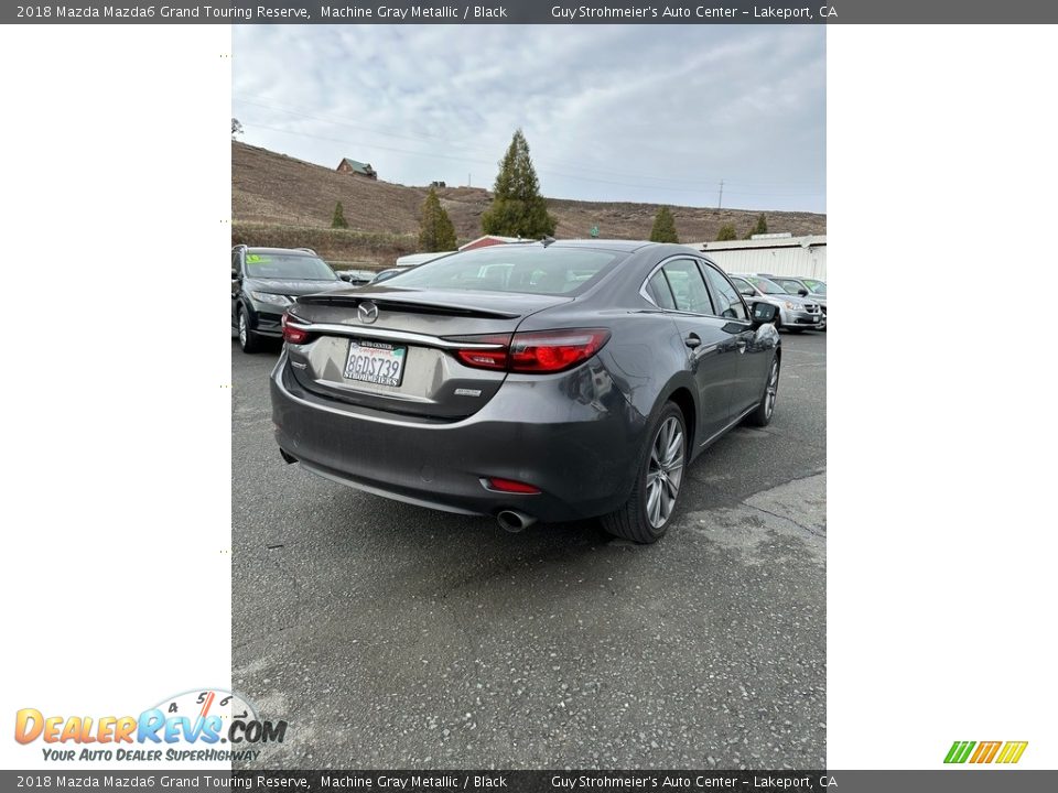 2018 Mazda Mazda6 Grand Touring Reserve Machine Gray Metallic / Black Photo #4