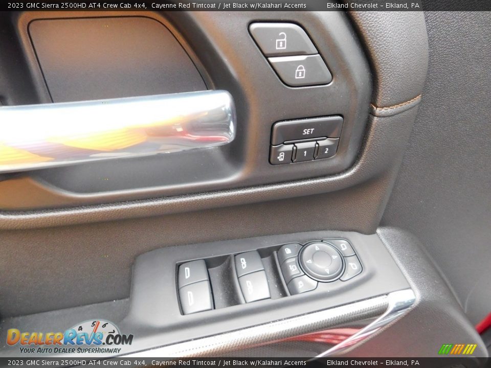 2023 GMC Sierra 2500HD AT4 Crew Cab 4x4 Cayenne Red Tintcoat / Jet Black w/Kalahari Accents Photo #20