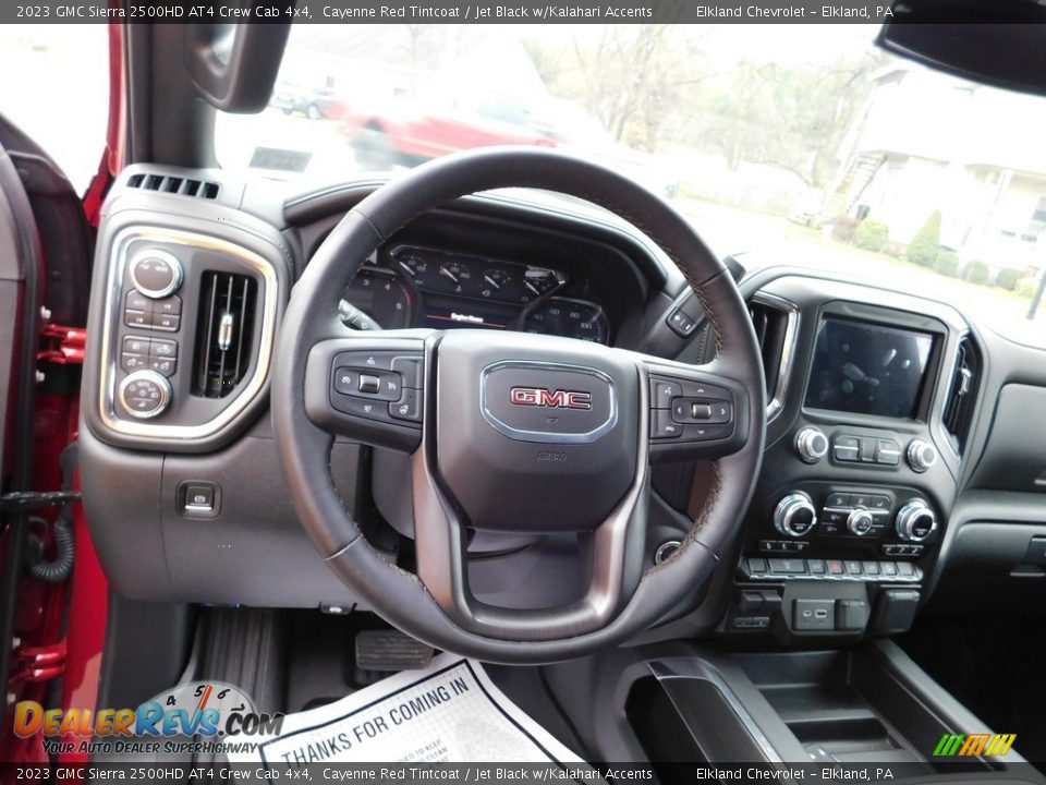 2023 GMC Sierra 2500HD AT4 Crew Cab 4x4 Cayenne Red Tintcoat / Jet Black w/Kalahari Accents Photo #23