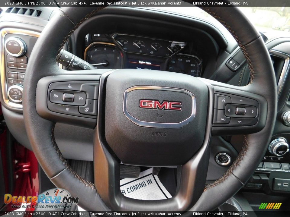 2023 GMC Sierra 2500HD AT4 Crew Cab 4x4 Cayenne Red Tintcoat / Jet Black w/Kalahari Accents Photo #24