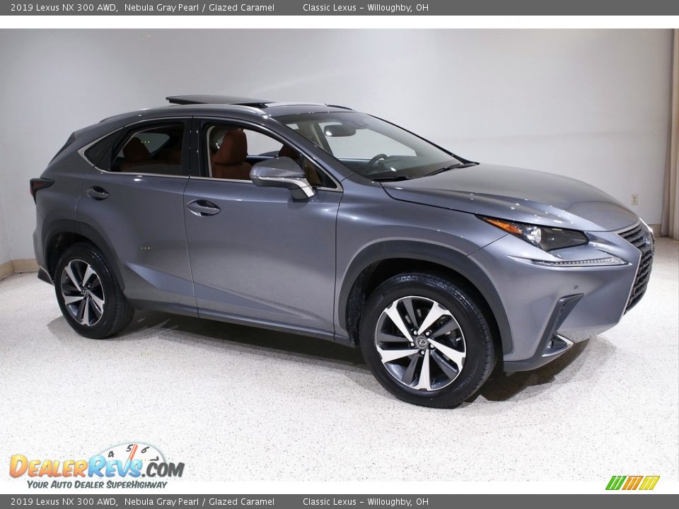2019 Lexus NX 300 AWD Nebula Gray Pearl / Glazed Caramel Photo #1