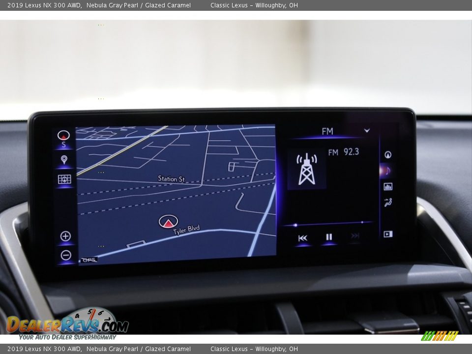 2019 Lexus NX 300 AWD Nebula Gray Pearl / Glazed Caramel Photo #10