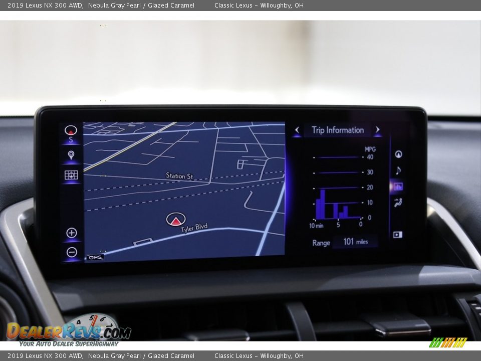 2019 Lexus NX 300 AWD Nebula Gray Pearl / Glazed Caramel Photo #11