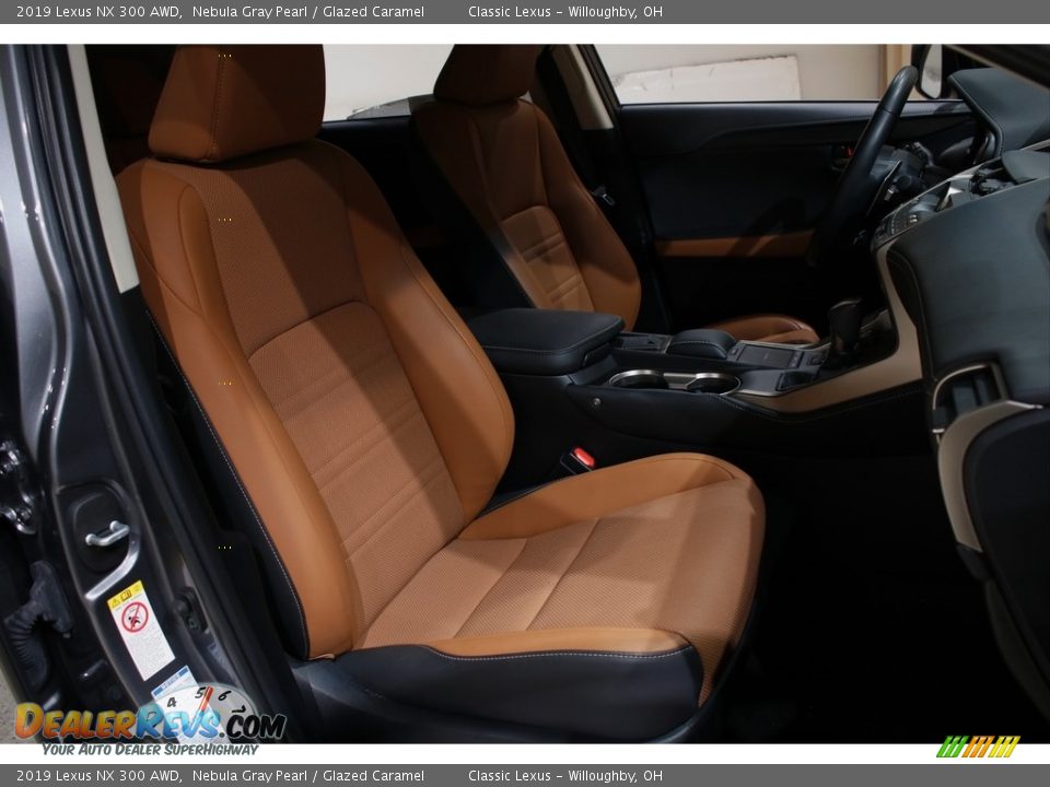 2019 Lexus NX 300 AWD Nebula Gray Pearl / Glazed Caramel Photo #17
