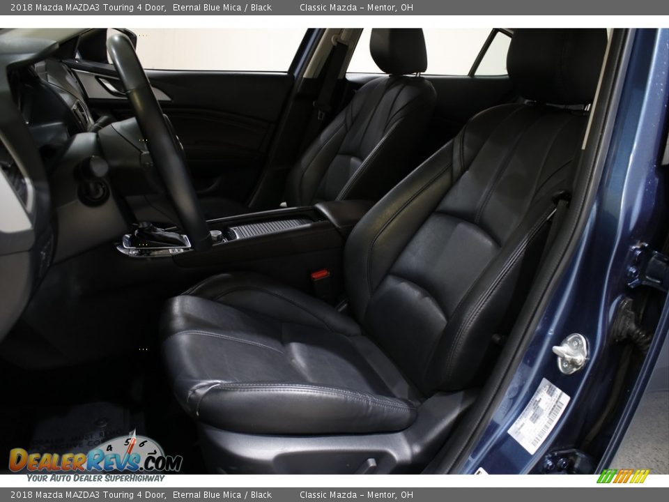 2018 Mazda MAZDA3 Touring 4 Door Eternal Blue Mica / Black Photo #5