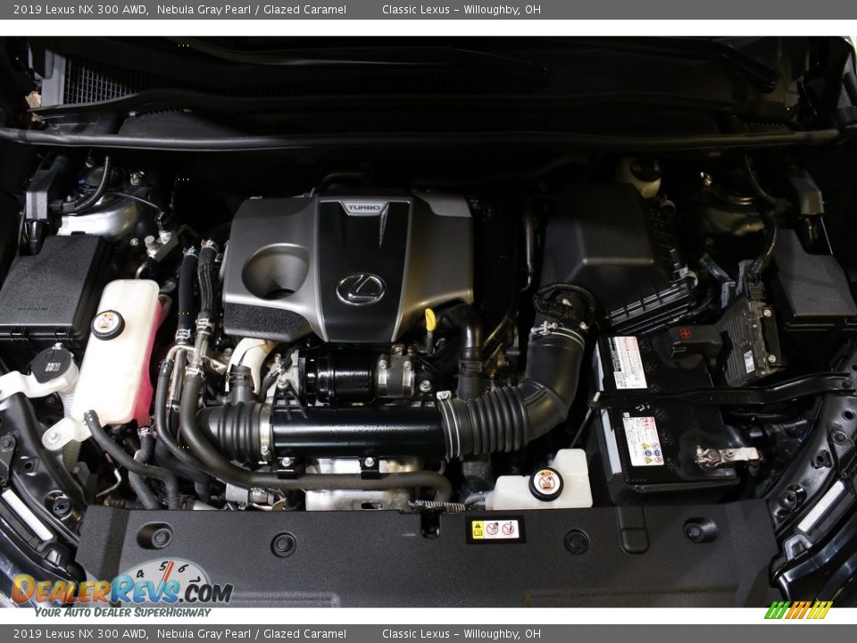 2019 Lexus NX 300 AWD Nebula Gray Pearl / Glazed Caramel Photo #21
