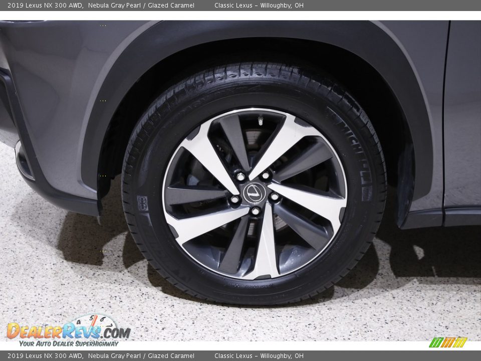 2019 Lexus NX 300 AWD Nebula Gray Pearl / Glazed Caramel Photo #22
