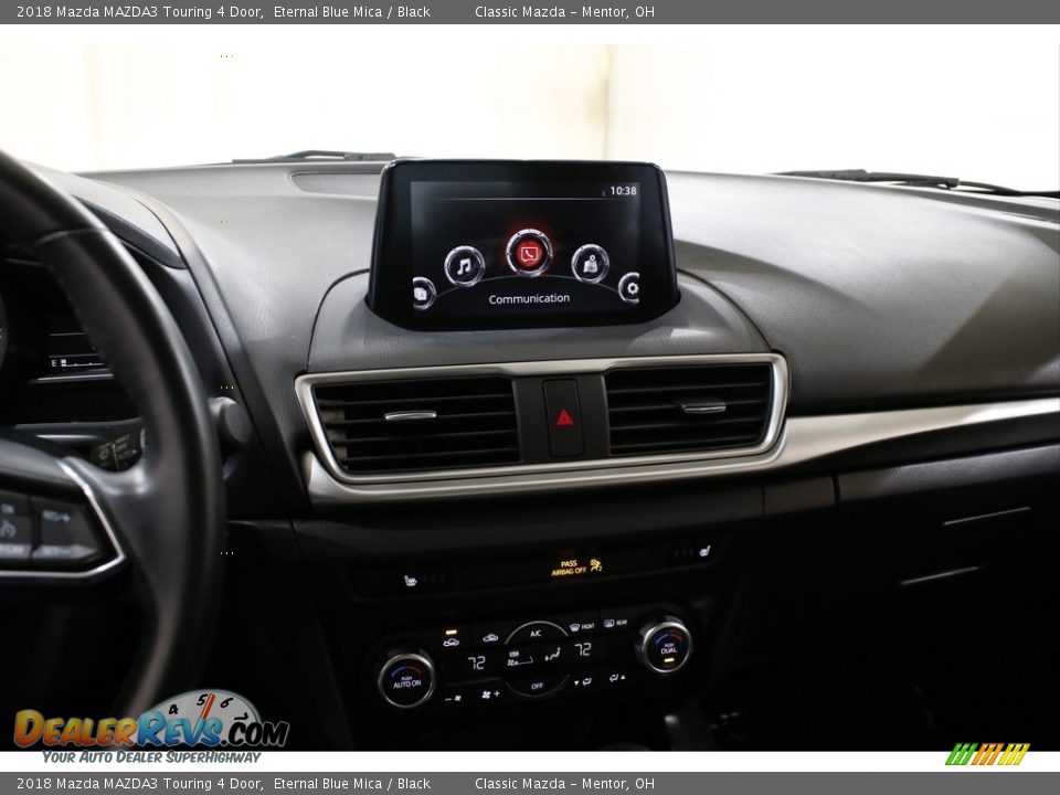 2018 Mazda MAZDA3 Touring 4 Door Eternal Blue Mica / Black Photo #9