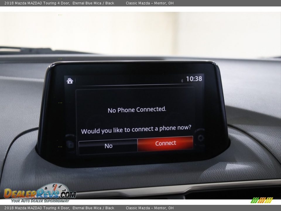 2018 Mazda MAZDA3 Touring 4 Door Eternal Blue Mica / Black Photo #10