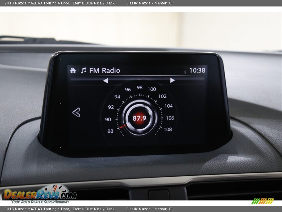 2018 Mazda MAZDA3 Touring 4 Door Eternal Blue Mica / Black Photo #11