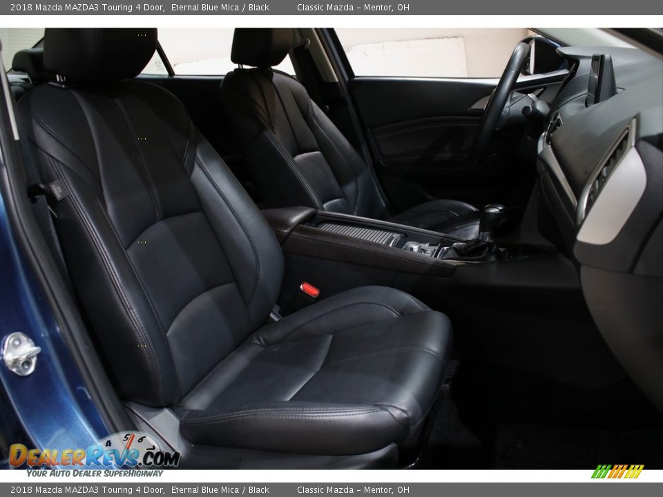 2018 Mazda MAZDA3 Touring 4 Door Eternal Blue Mica / Black Photo #16
