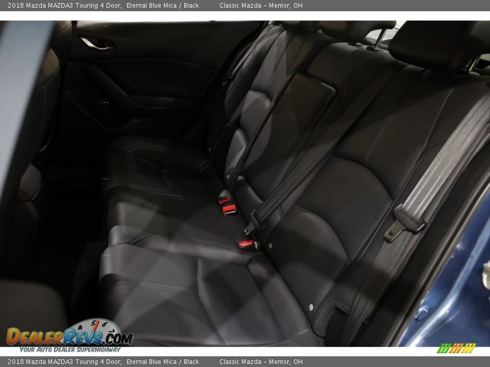 2018 Mazda MAZDA3 Touring 4 Door Eternal Blue Mica / Black Photo #18