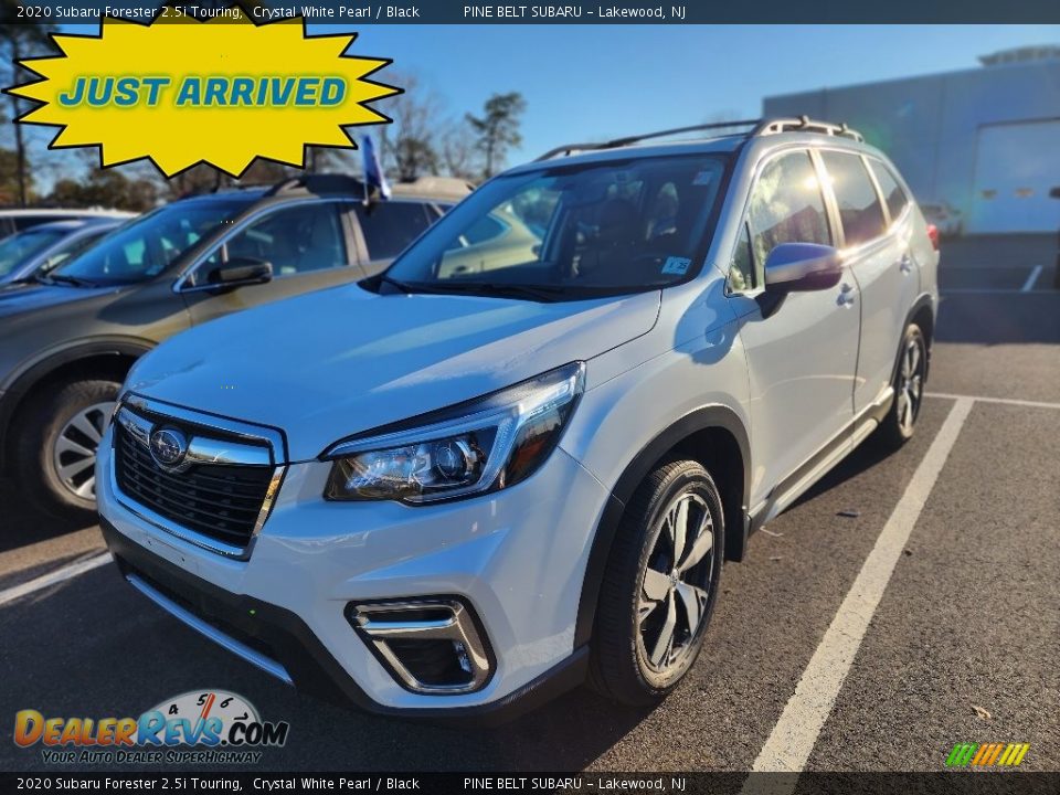 2020 Subaru Forester 2.5i Touring Crystal White Pearl / Black Photo #1