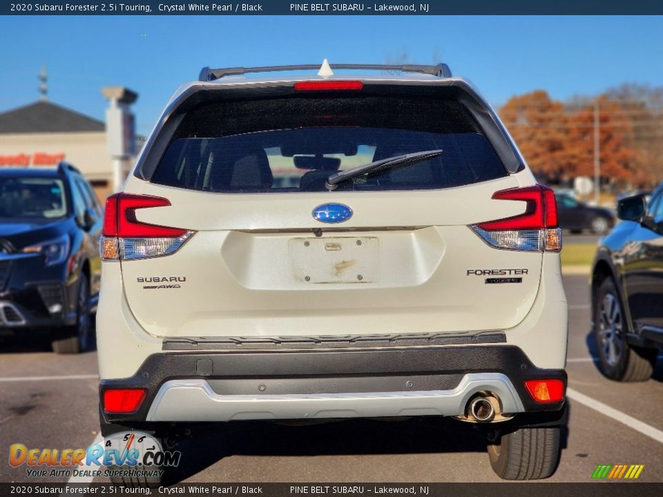 2020 Subaru Forester 2.5i Touring Crystal White Pearl / Black Photo #7