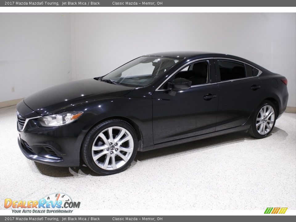 2017 Mazda Mazda6 Touring Jet Black Mica / Black Photo #3