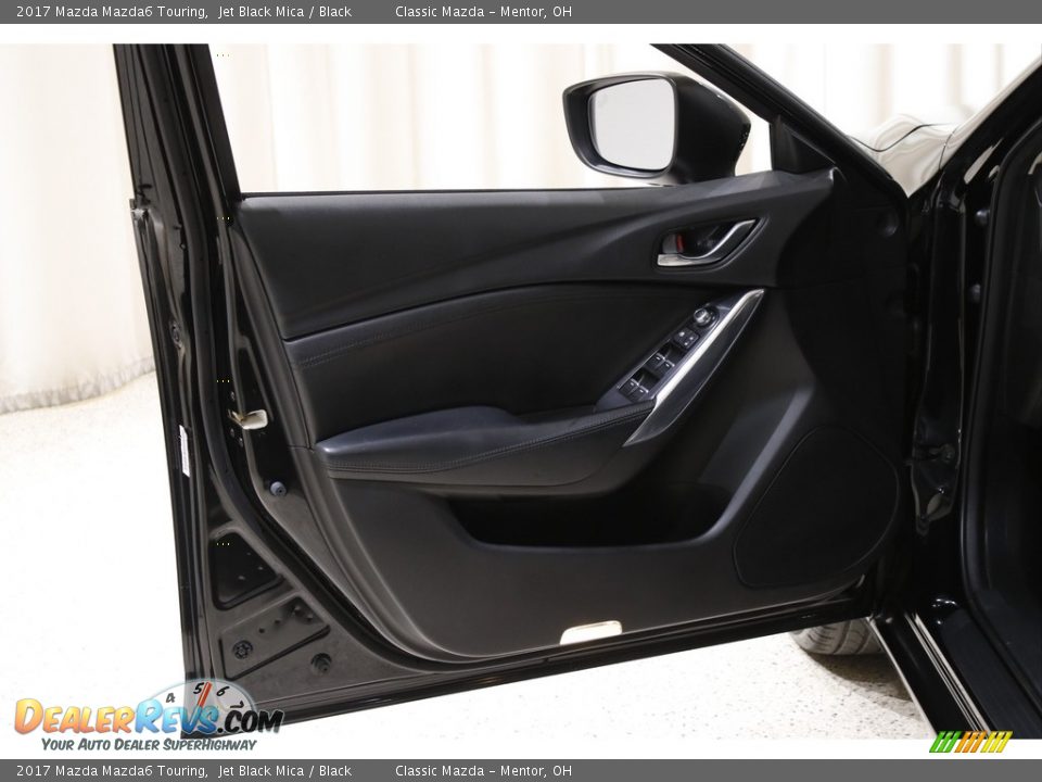 2017 Mazda Mazda6 Touring Jet Black Mica / Black Photo #4