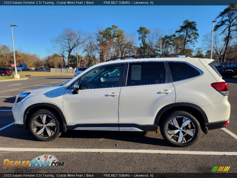 2020 Subaru Forester 2.5i Touring Crystal White Pearl / Black Photo #9