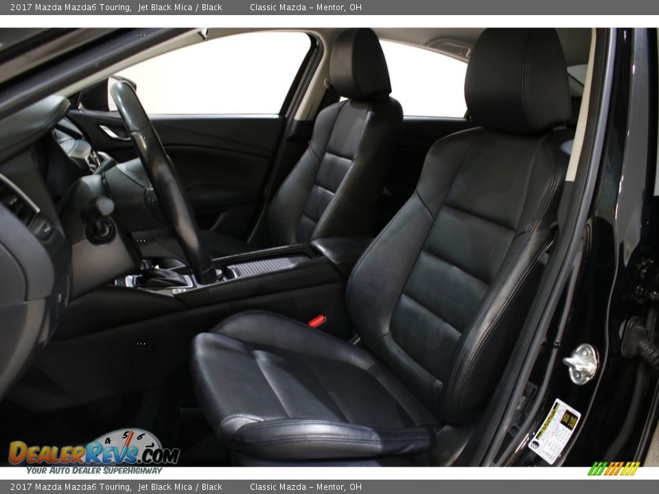 2017 Mazda Mazda6 Touring Jet Black Mica / Black Photo #5