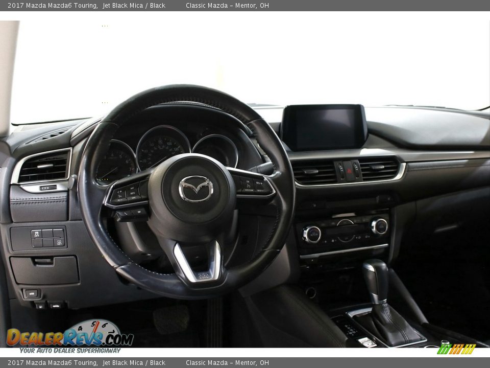 2017 Mazda Mazda6 Touring Jet Black Mica / Black Photo #6