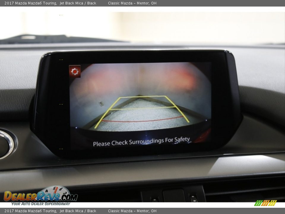 2017 Mazda Mazda6 Touring Jet Black Mica / Black Photo #13