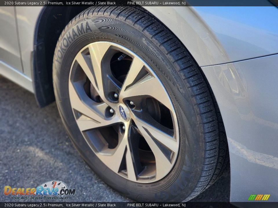 2020 Subaru Legacy 2.5i Premium Ice Silver Metallic / Slate Black Photo #4