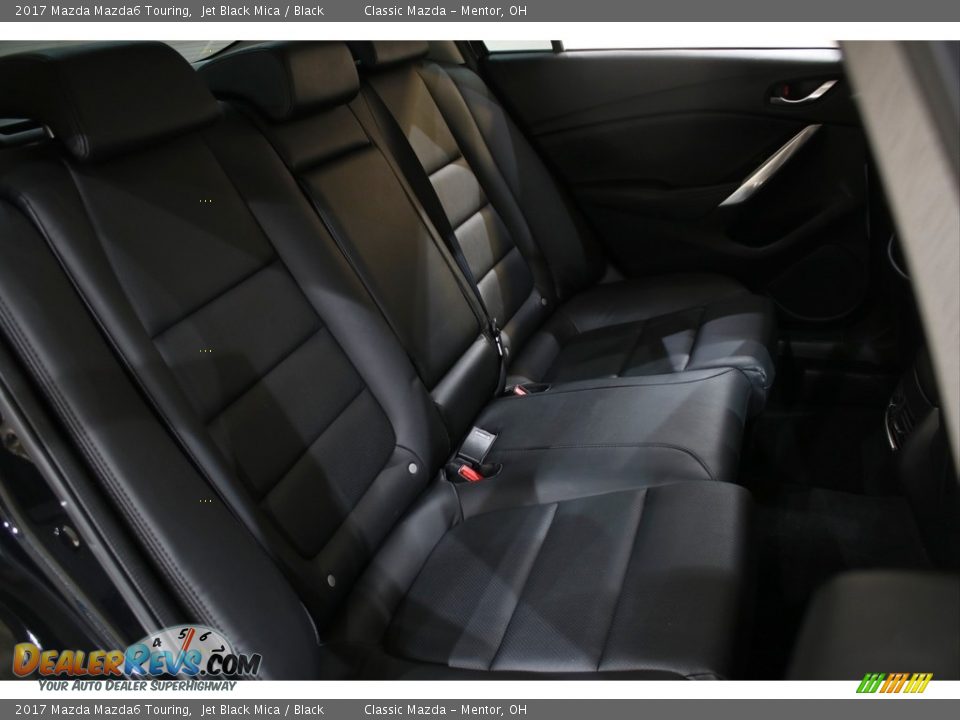 2017 Mazda Mazda6 Touring Jet Black Mica / Black Photo #18