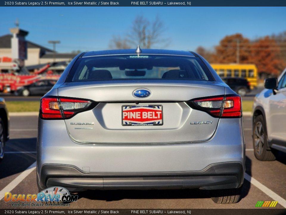 2020 Subaru Legacy 2.5i Premium Ice Silver Metallic / Slate Black Photo #7