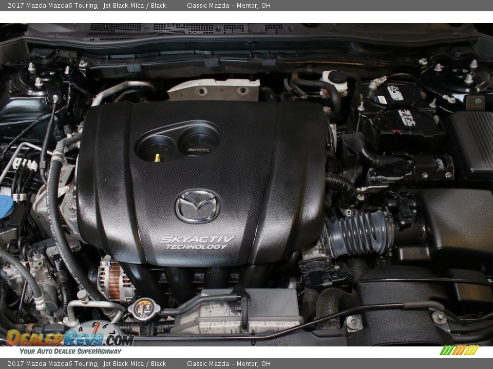 2017 Mazda Mazda6 Touring Jet Black Mica / Black Photo #21