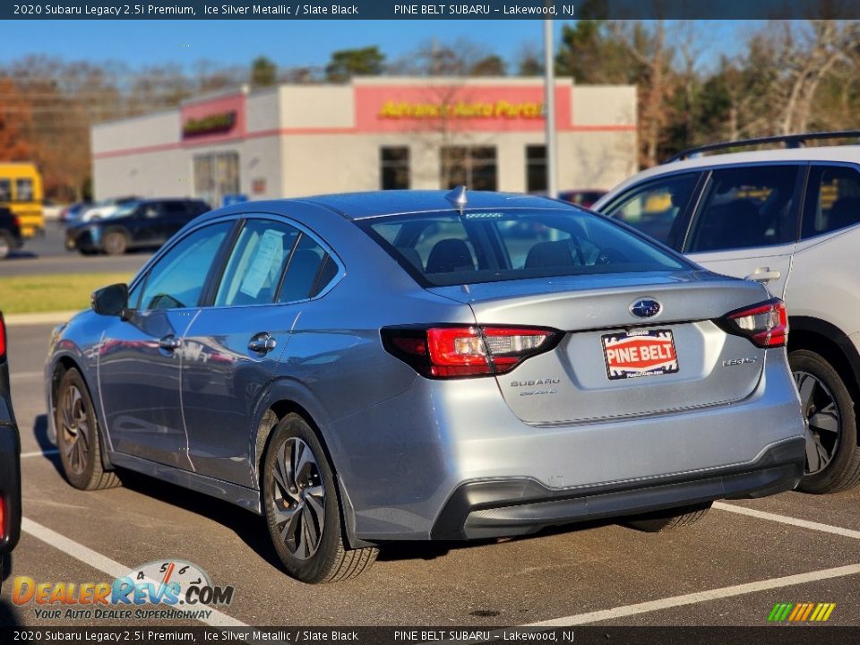 2020 Subaru Legacy 2.5i Premium Ice Silver Metallic / Slate Black Photo #8