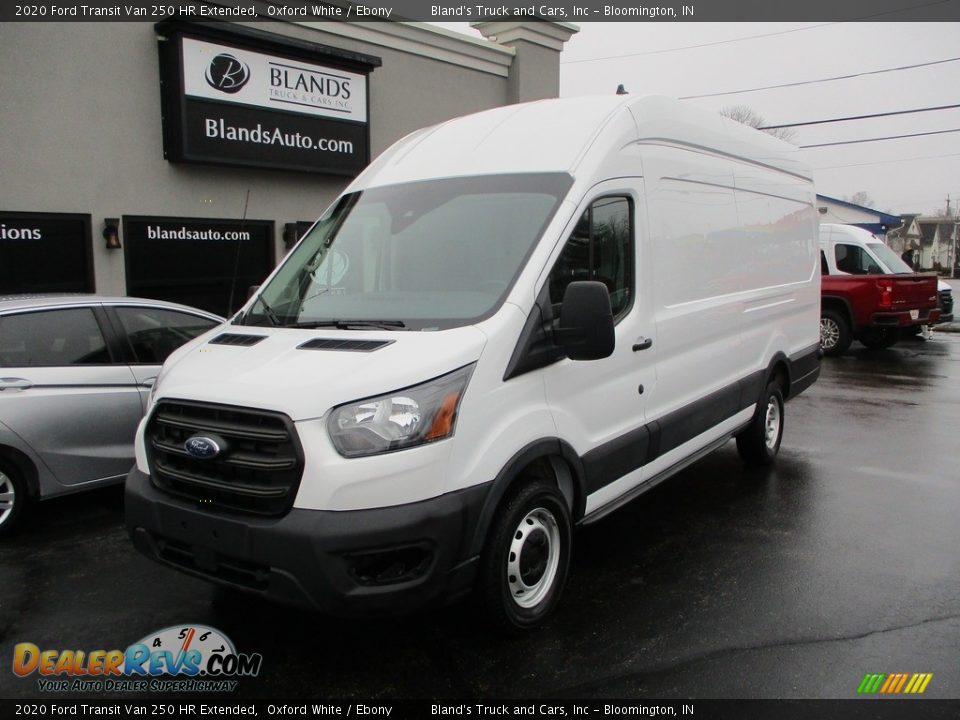 2020 Ford Transit Van 250 HR Extended Oxford White / Ebony Photo #2