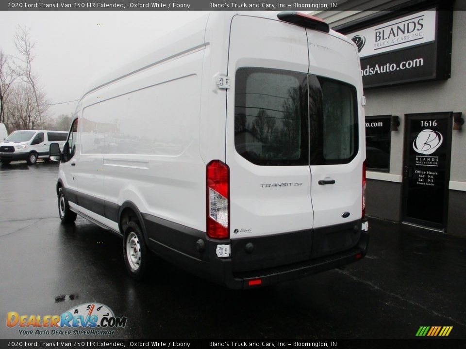 2020 Ford Transit Van 250 HR Extended Oxford White / Ebony Photo #3