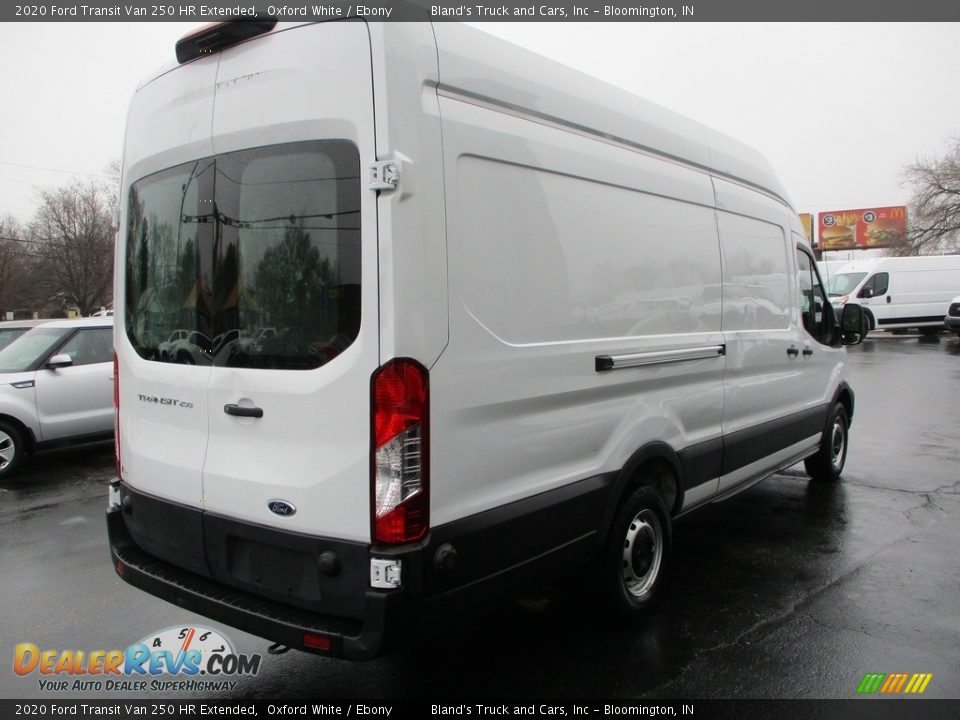 2020 Ford Transit Van 250 HR Extended Oxford White / Ebony Photo #4