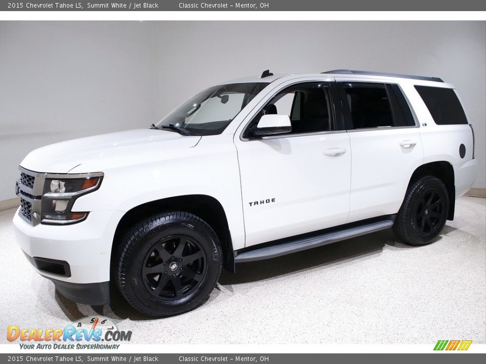 Summit White 2015 Chevrolet Tahoe LS Photo #3