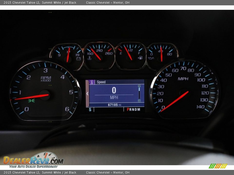 2015 Chevrolet Tahoe LS Gauges Photo #8