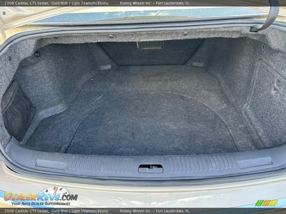 2008 Cadillac CTS Sedan Gold Mist / Light Titanium/Ebony Photo #12