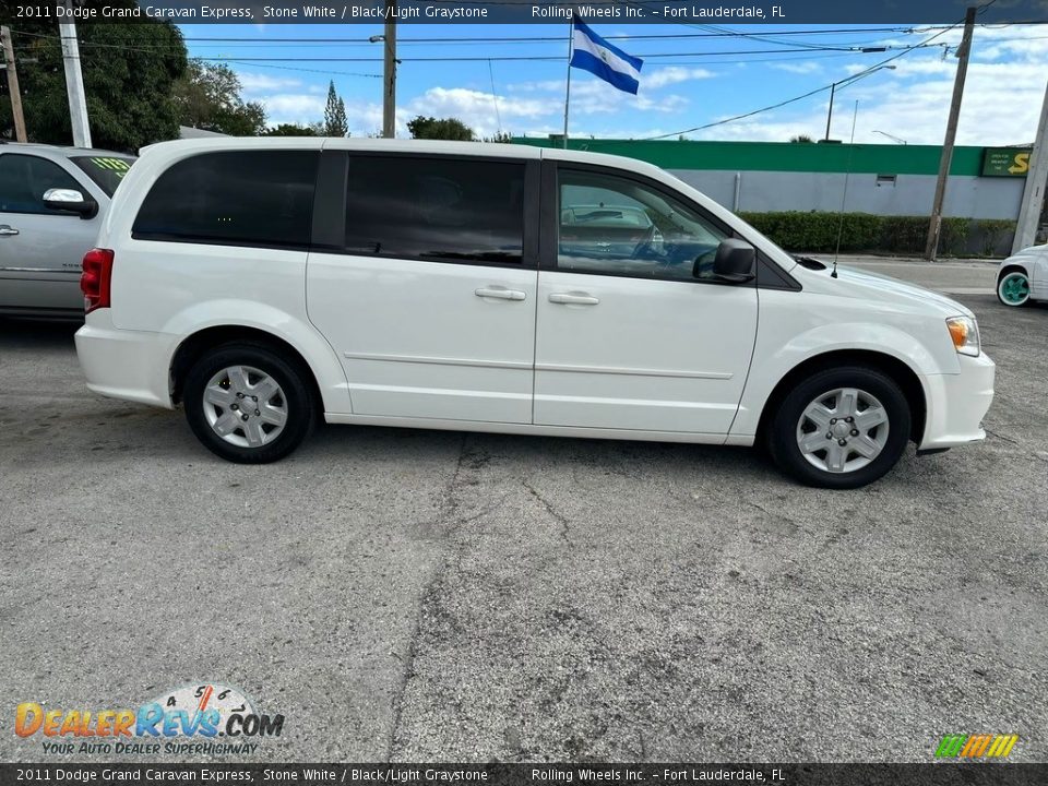 2011 Dodge Grand Caravan Express Stone White / Black/Light Graystone Photo #1