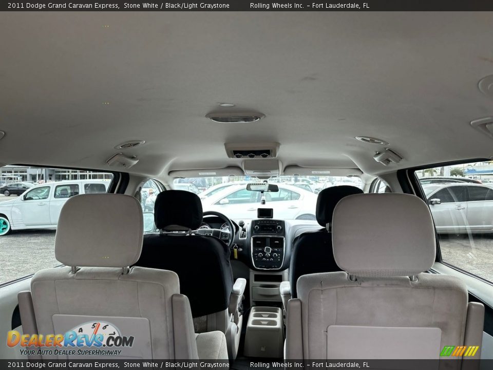 2011 Dodge Grand Caravan Express Stone White / Black/Light Graystone Photo #9