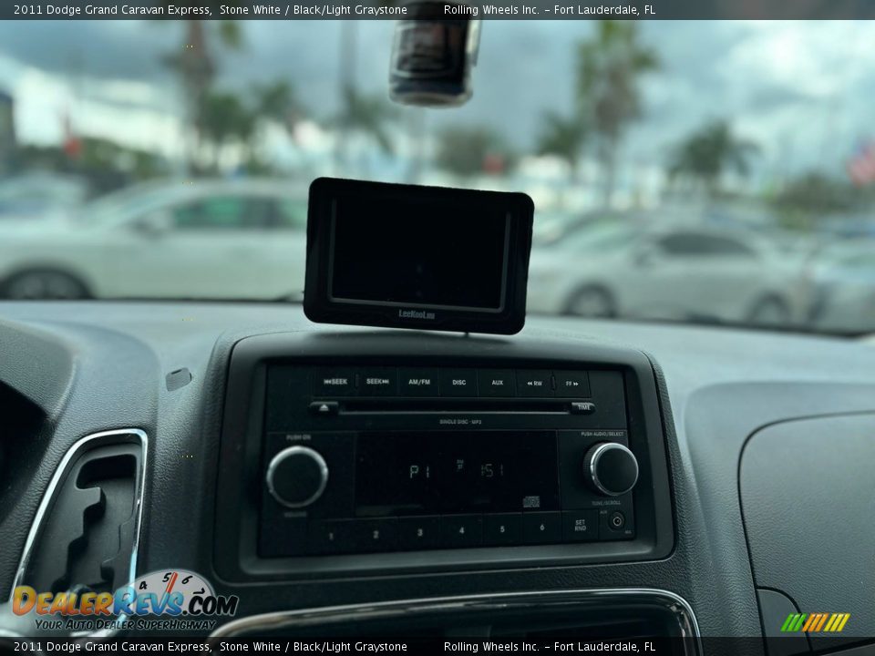 2011 Dodge Grand Caravan Express Stone White / Black/Light Graystone Photo #14