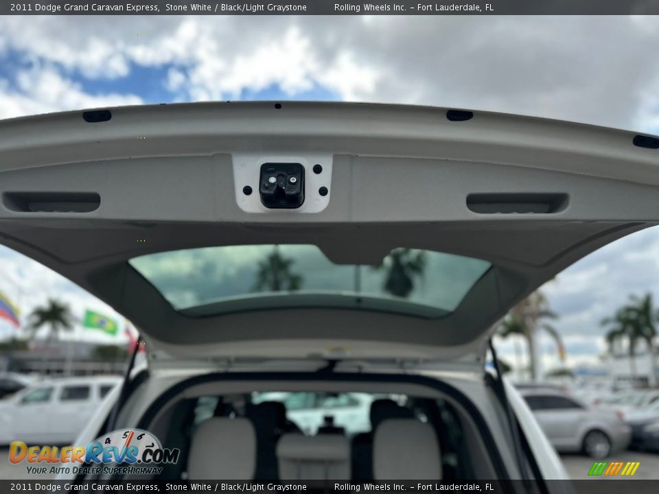 2011 Dodge Grand Caravan Express Stone White / Black/Light Graystone Photo #18