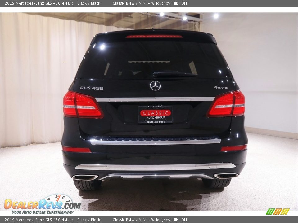 2019 Mercedes-Benz GLS 450 4Matic Black / Black Photo #21