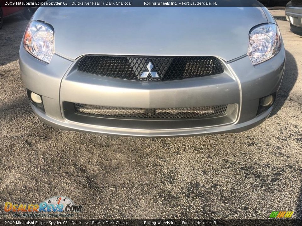2009 Mitsubishi Eclipse Spyder GS Quicksilver Pearl / Dark Charcoal Photo #5