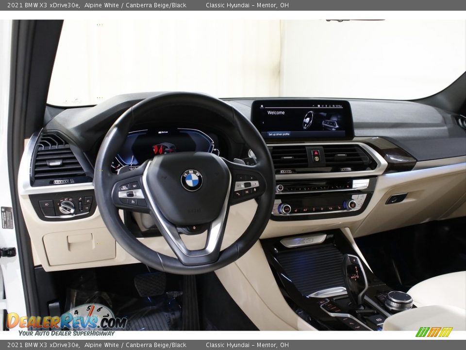 Dashboard of 2021 BMW X3 xDrive30e Photo #7