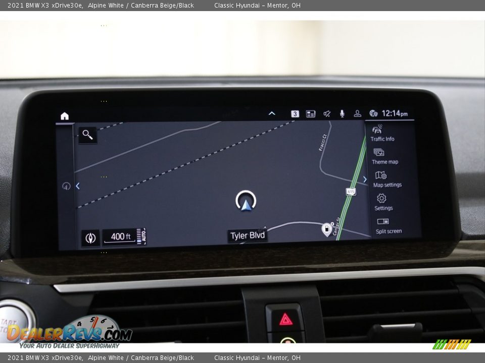 Navigation of 2021 BMW X3 xDrive30e Photo #12