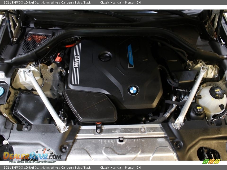 2021 BMW X3 xDrive30e 2.0 Liter TwinPower Turbocharged DOHC 16-Valve Inline 4 Cylinder Gasoline/Electric Hybrid Engine Photo #24