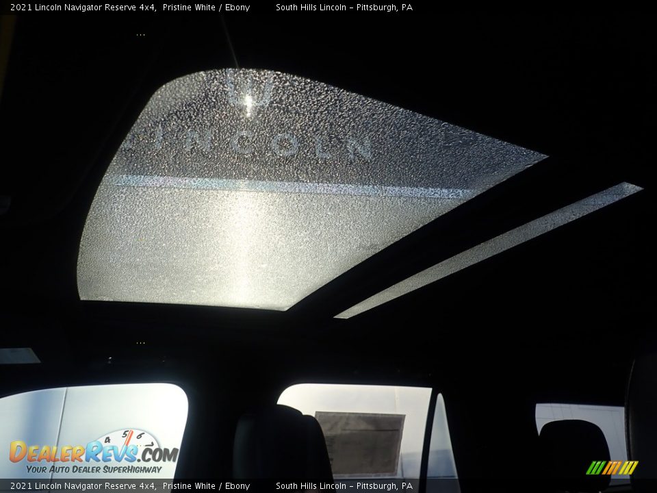 2021 Lincoln Navigator Reserve 4x4 Pristine White / Ebony Photo #20