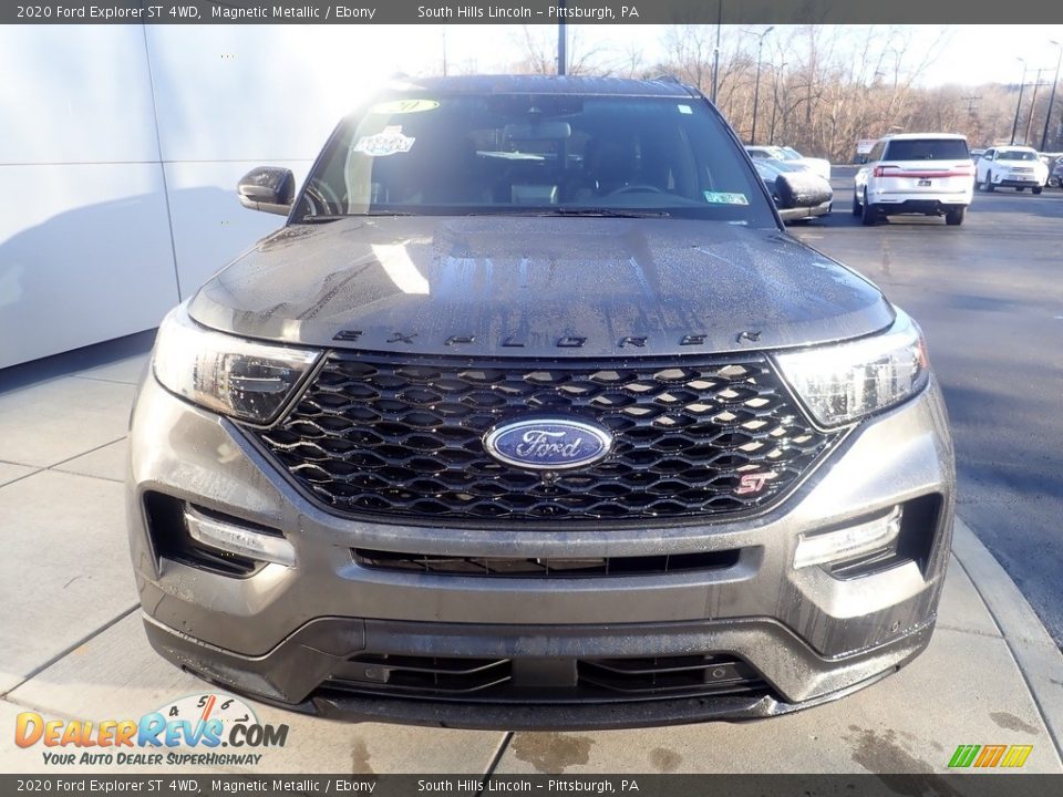 2020 Ford Explorer ST 4WD Magnetic Metallic / Ebony Photo #9