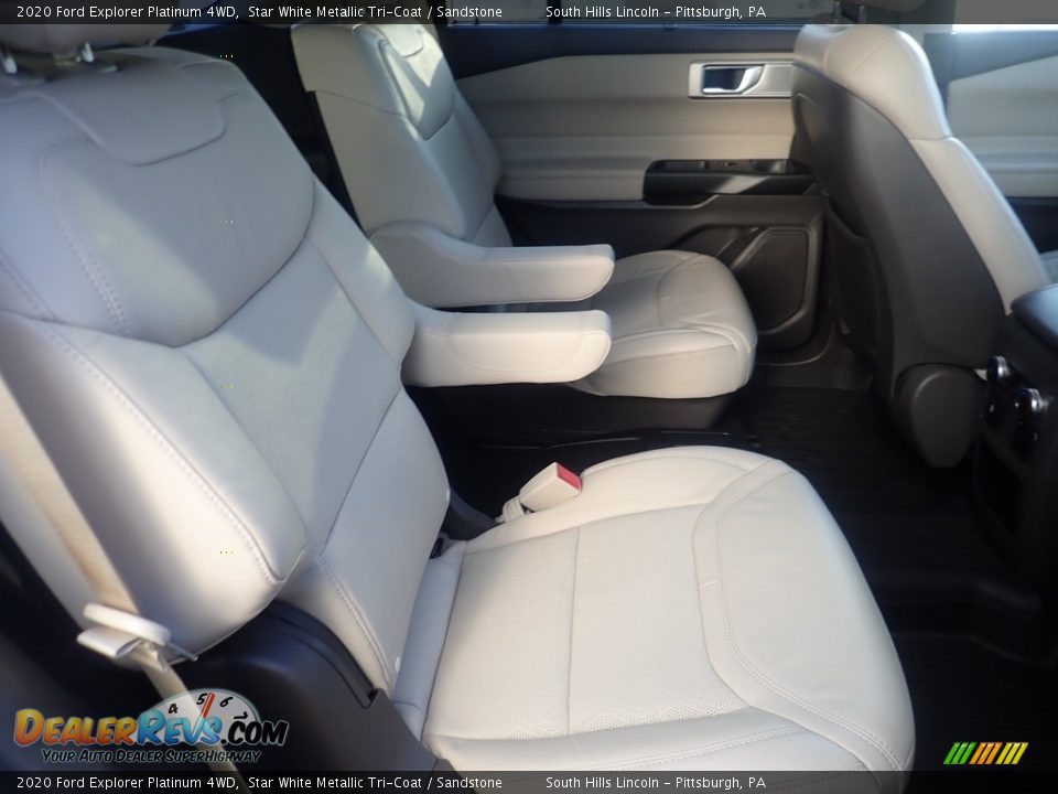 Rear Seat of 2020 Ford Explorer Platinum 4WD Photo #13