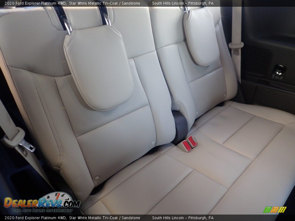 Rear Seat of 2020 Ford Explorer Platinum 4WD Photo #14