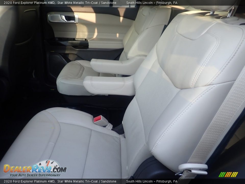 Rear Seat of 2020 Ford Explorer Platinum 4WD Photo #16